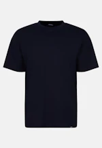 T-Shirt Uni in Dunkelblau |  Seidensticker Onlineshop