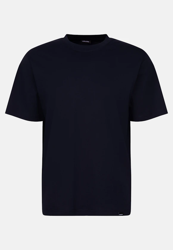T-shirt Uni in Dark Blue |  Seidensticker Onlineshop