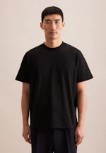 T-Shirt Uni in Schwarz |  Seidensticker Onlineshop