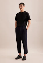 T-Shirt Uni in Schwarz |  Seidensticker Onlineshop
