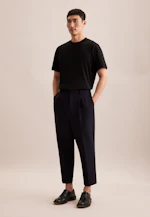 T-Shirt Uni in Schwarz |  Seidensticker Onlineshop