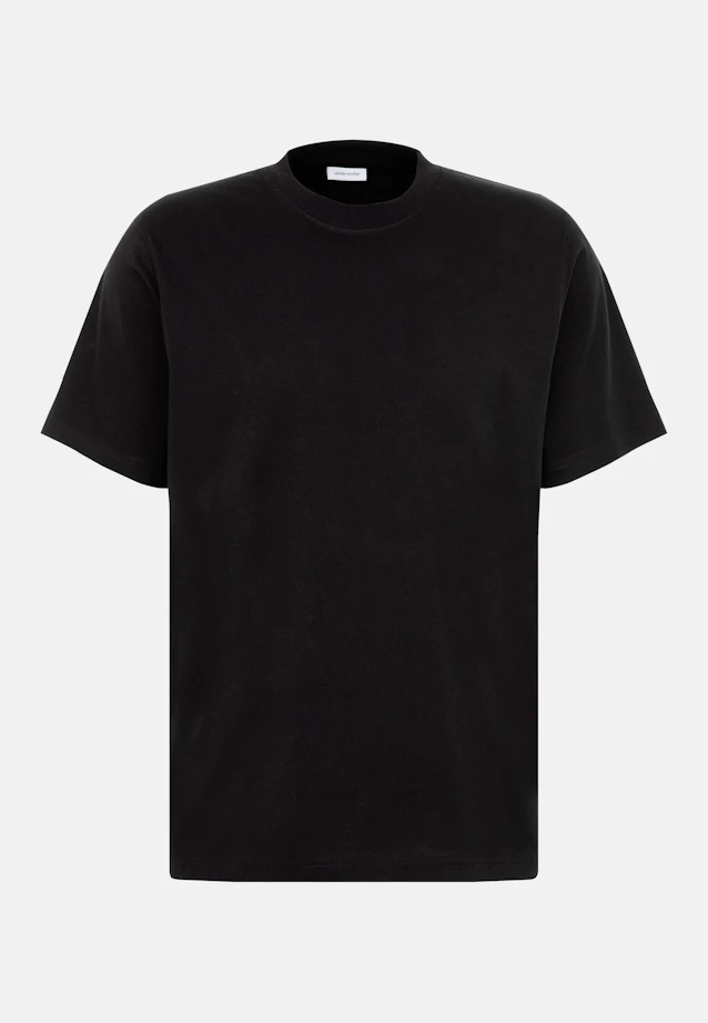 T-Shirt Uni in Schwarz |  Seidensticker Onlineshop