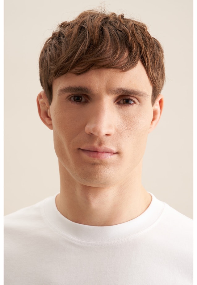 T-shirt Uni in Blanc |  Seidensticker Onlineshop