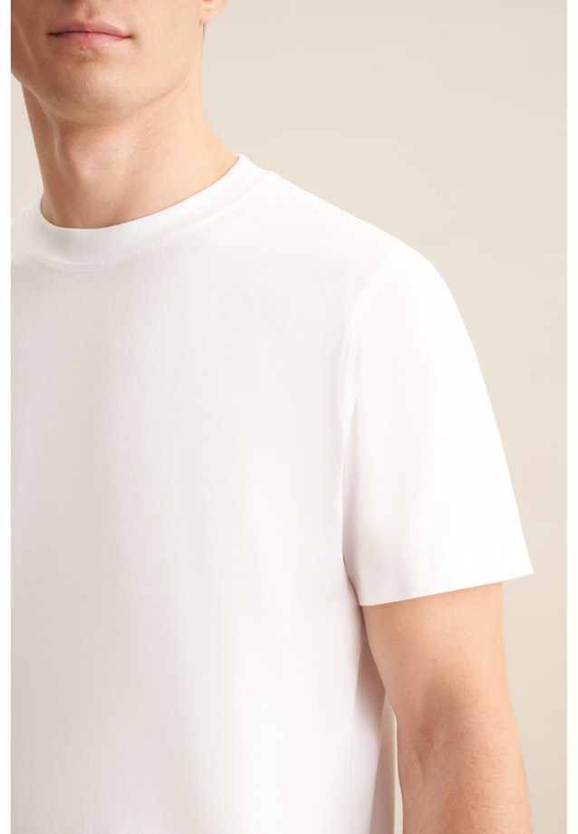 T-shirt Uni in Blanc |  Seidensticker Onlineshop