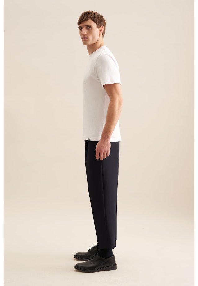 T-shirt Uni in Blanc |  Seidensticker Onlineshop