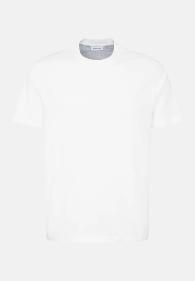 T-Shirt Uni in Weiß |  Seidensticker Onlineshop