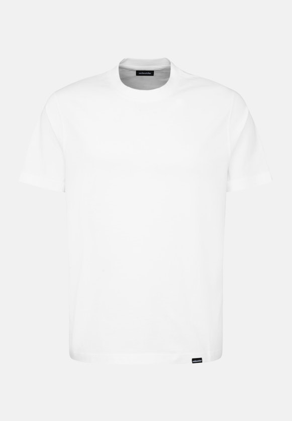 Crew Neck T-Shirt in White |  Seidensticker Onlineshop