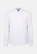 Regular Casual Hemd Streifen in Hellblau |  Seidensticker Onlineshop