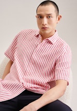 Regular Chemise d'affaires rayures in Rouge |  Seidensticker Onlineshop