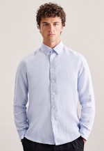 Regular Casual shirt Uni in Light Blue |  Seidensticker Onlineshop