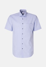 Regular Chemise d'affaires Uni in Bleu Clair |  Seidensticker Onlineshop