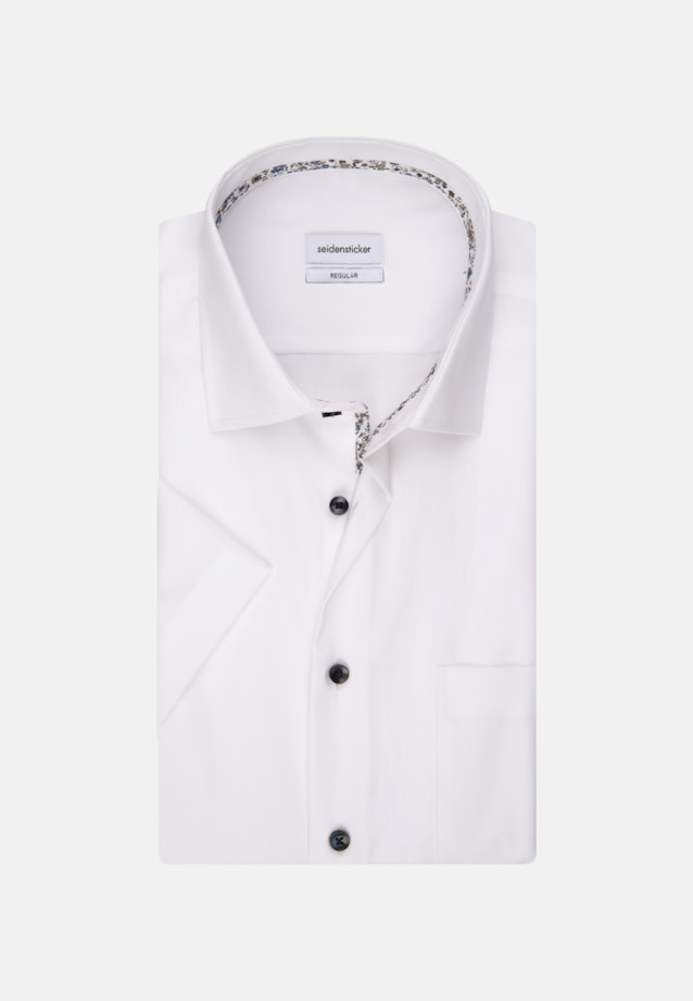 Regular Business shirt Uni in White |  Seidensticker Onlineshop