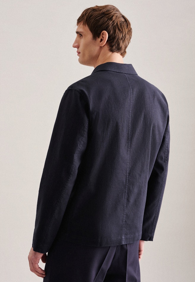 Collar Blazer in Dark Blue | Seidensticker online shop