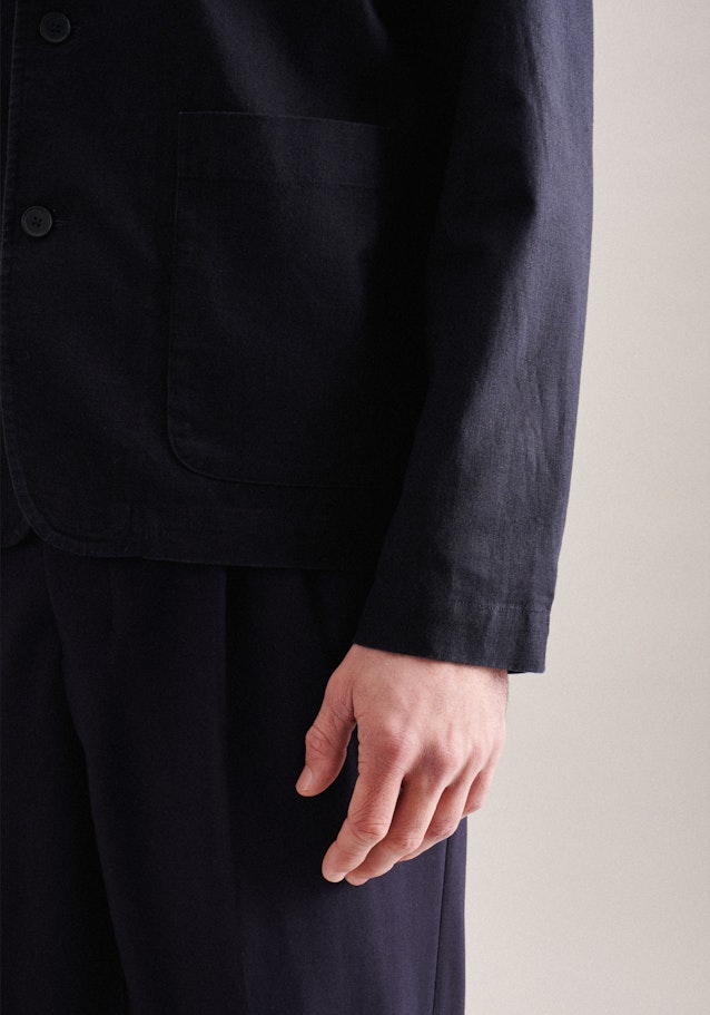 Collar Blazer in Dark Blue |  Seidensticker Onlineshop