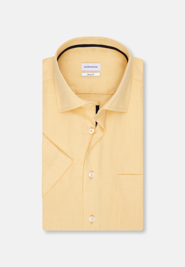 Regular Business Hemd Uni in Gelb |  Seidensticker Onlineshop