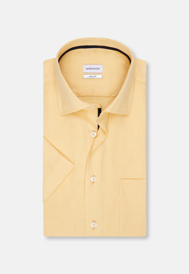 Regular Business Hemd Uni in Gelb | Seidensticker Onlineshop