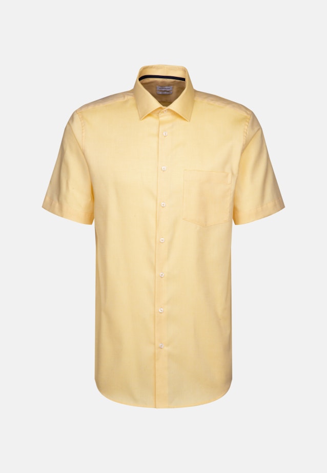 Regular Business Hemd Uni in Gelb |  Seidensticker Onlineshop