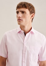 Regular Business shirt Uni in Pink |  Seidensticker Onlineshop