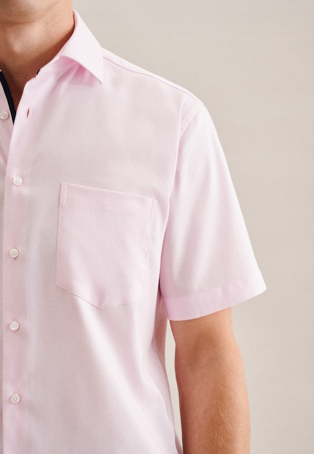 Regular Business shirt Uni in Pink |  Seidensticker Onlineshop