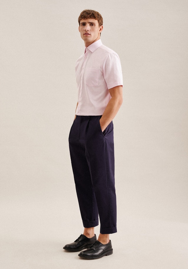 Regular Business Hemd Uni in Rosa/Pink | Seidensticker Onlineshop