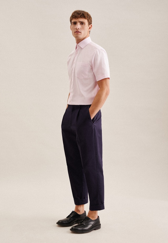 Regular Business shirt Uni in Pink |  Seidensticker Onlineshop