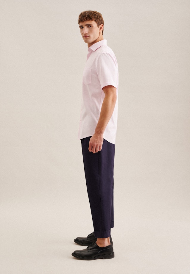 Regular Business shirt Uni in Pink |  Seidensticker Onlineshop