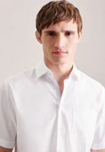 Regular Chemise d'affaires Uni in Blanc |  Seidensticker Onlineshop