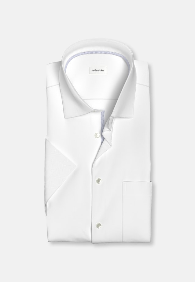 Regular Business Hemd Uni in Weiß |  Seidensticker Onlineshop