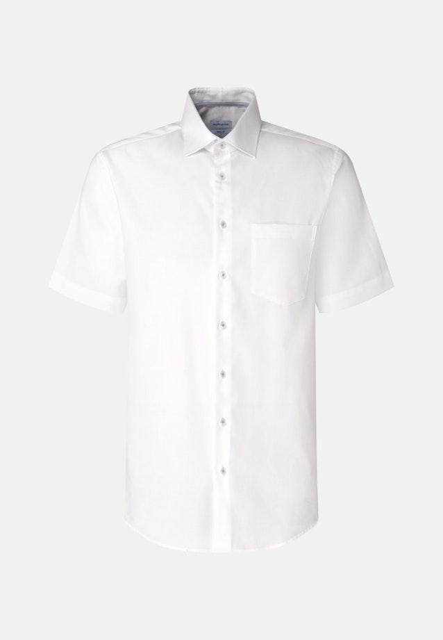 Regular Business shirt Uni in White |  Seidensticker Onlineshop