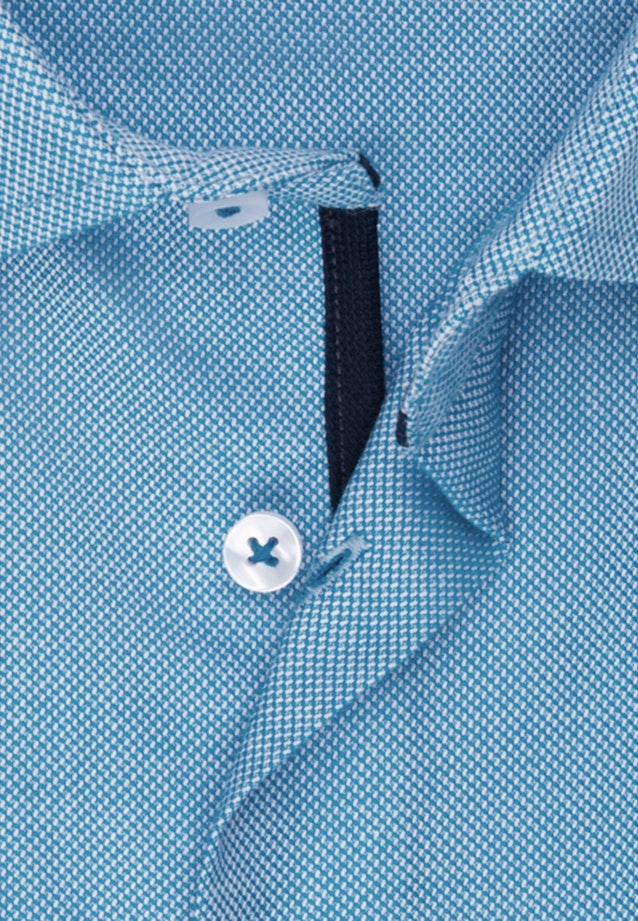 Regular Business shirt Uni in Turquoise |  Seidensticker Onlineshop
