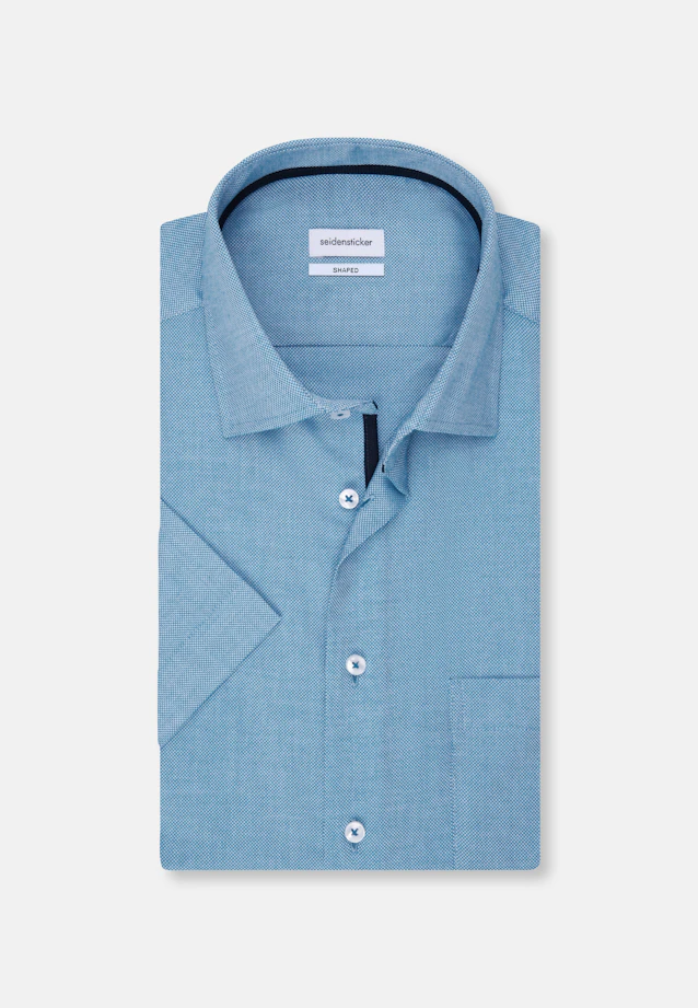 Regular Business Hemd Uni in Türkis |  Seidensticker Onlineshop