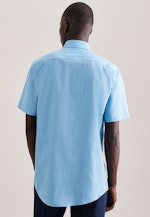 Regular Business shirt Uni in Turquoise |  Seidensticker Onlineshop