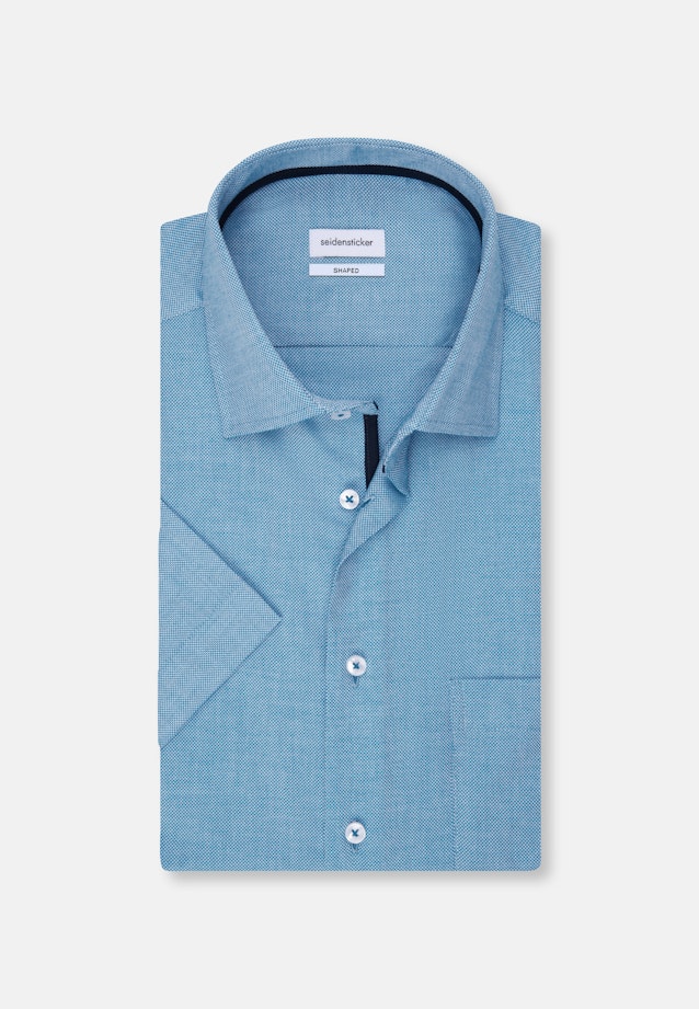 Regular Business Hemd Uni in Türkis |  Seidensticker Onlineshop