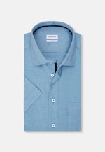 Regular Business shirt Uni in Turquoise |  Seidensticker Onlineshop