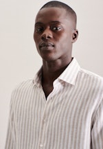 Slim Chemise d'affaires rayures in Marron |  Seidensticker Onlineshop