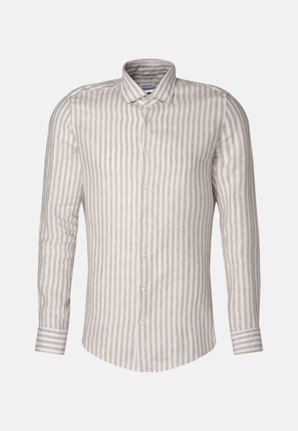 Slim Chemise d'affaires rayures in Marron |  Seidensticker Onlineshop
