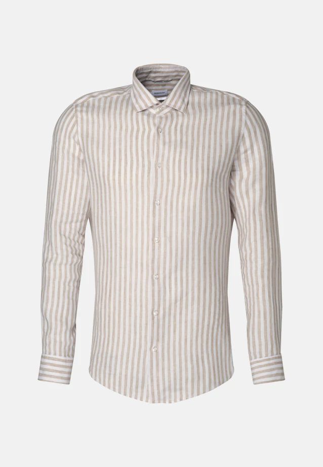 Slim Chemise d'affaires rayures in Marron |  Seidensticker Onlineshop