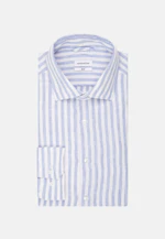 Slim Chemise d'affaires rayures in Bleu Clair |  Seidensticker Onlineshop