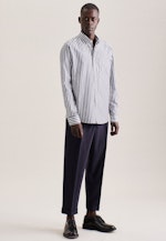 Regular Casual shirt Stripe in Dark Blue |  Seidensticker Onlineshop