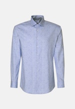 Regular Chemise d'affaires Imprimé in Bleu Clair |  Seidensticker Onlineshop