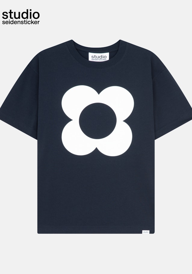T-Shirt Regular in Bleu Foncé | Seidensticker Onlineshop