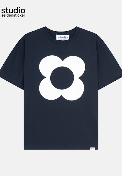T-Shirt Druck in Dunkelblau |  Seidensticker Onlineshop