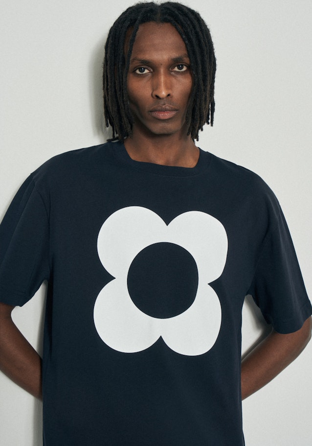 T-Shirt Regular in Dark Blue |  Seidensticker Onlineshop