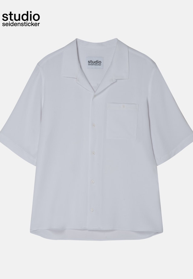 Chemise casual Regular in Blanc | Seidensticker Onlineshop