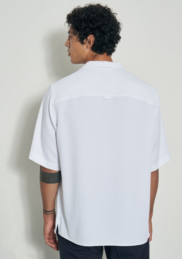 Chemise casual Regular in Blanc |  Seidensticker Onlineshop