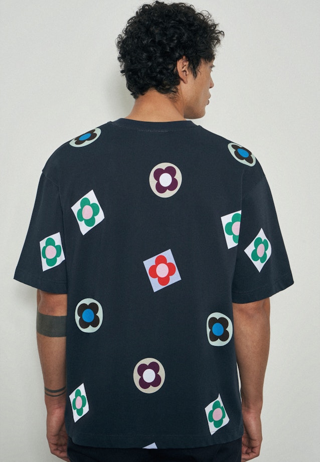T-Shirt Oversized in Donkerblauw |  Seidensticker Onlineshop