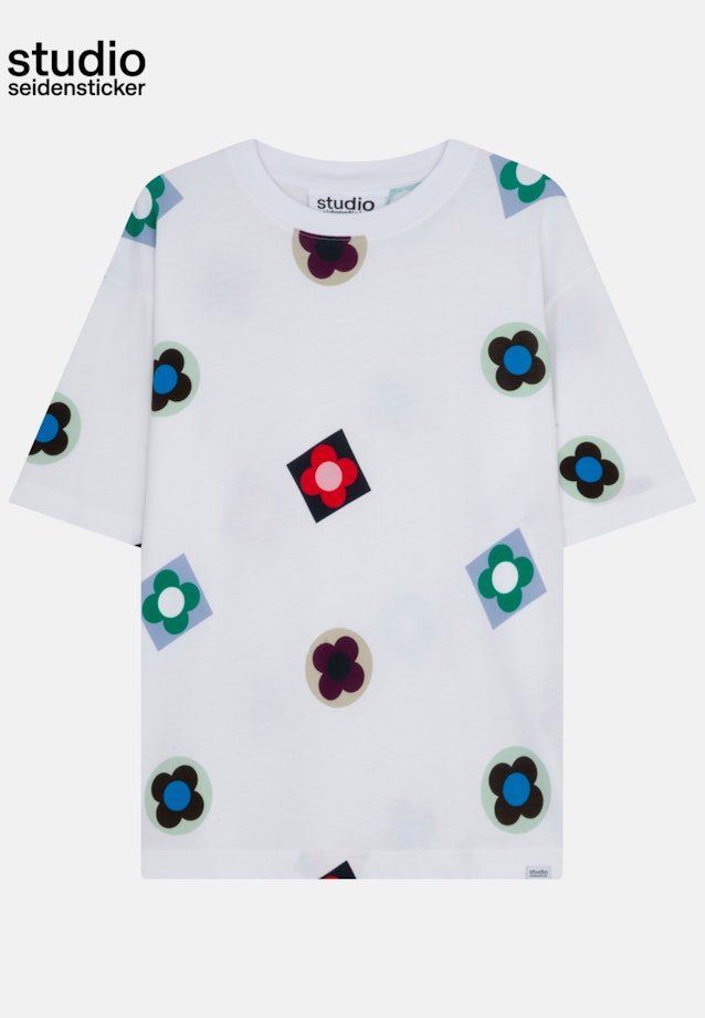 T-Shirt Oversized in Blanc | Seidensticker Onlineshop