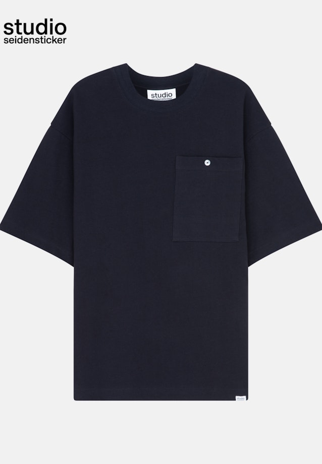 T-Shirt Oversized in Bleu Foncé | Seidensticker Onlineshop