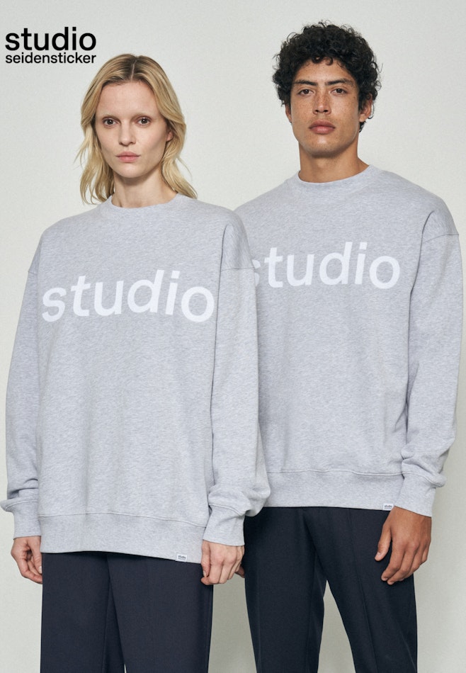 Sweatshirt Oversized in Grey | Seidensticker online shop