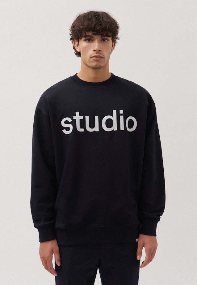 Sweatshirt Oversized in Dunkelblau |  Seidensticker Onlineshop